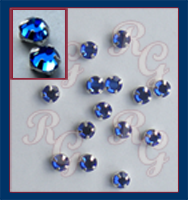 Sapphire Rose Montees